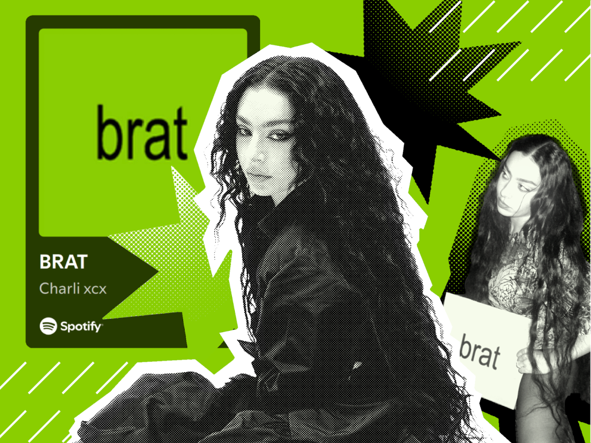 Charli XCX and her newest album, "Brat"