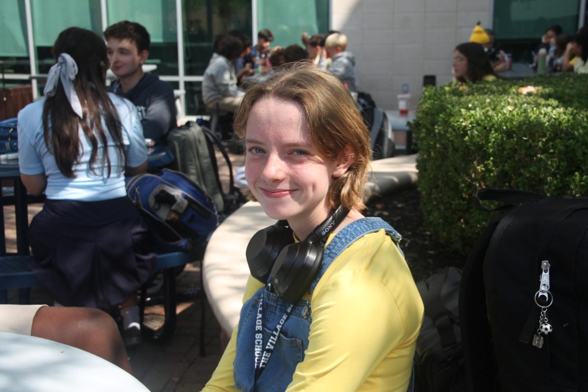Freshman Alexandra Cook dressed up as a Minion, adding her own spirit and energy to the 9th grade.