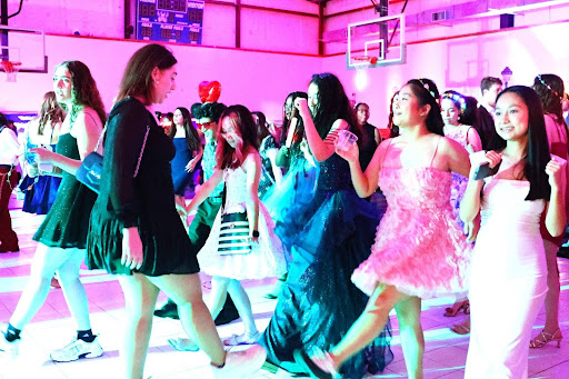 On The Floor
The high school students attended the Homecoming dance on the night of the 22nd of September. The theme of the dance was a night in Paris.
