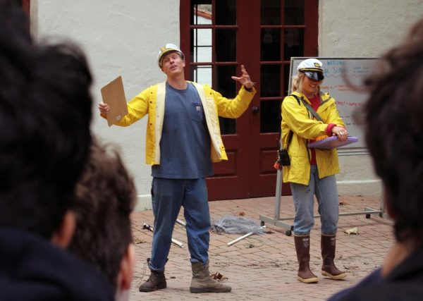 Setting the stage, CIMI marine science instructors Luke Hamilton and Roxy Reynolds gave an overview of the camp to the class of 2027 arriving at Catalina.
