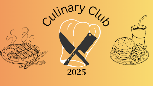 A graphic of Culinary Club at The Village School.