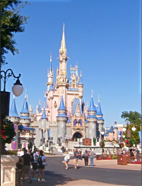 MAGIC MOMENT. The enchanting site of Cinderellas Castle on the annual senior trip.